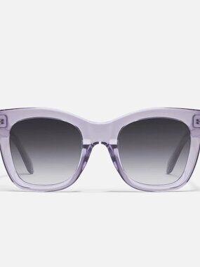 QUAY AFTER HOURS NO-NS-2473 Sweetpea Cat Eye Frame / Smoke Lenses Sunglasses